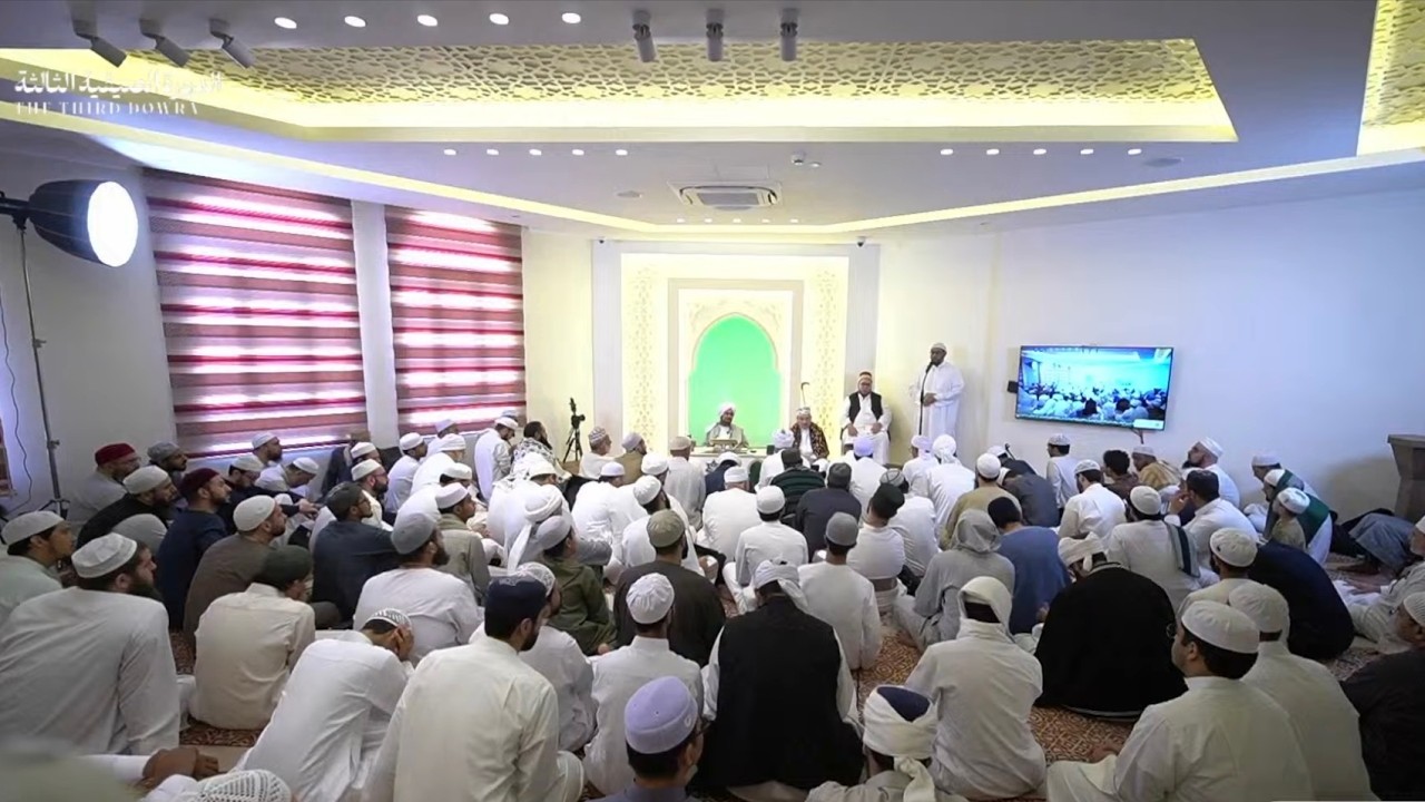 مباشر: مجلس مبارك في معهد الرحمة بالأردن، ضمن فعاليات الدورة الصيفية الثالثة