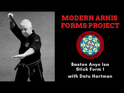 Baston Anyo Isa - Modern Arnis Stick Form 1 Training Tutorial | FMA: Kali, Arnis, Escrima