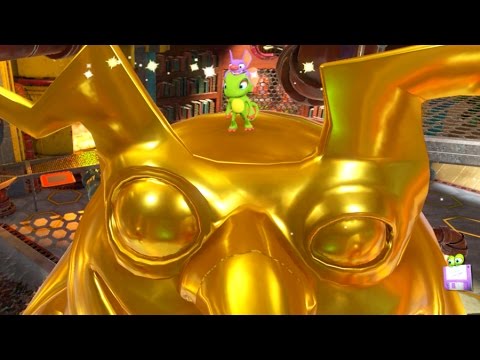 Yooka-Laylee Make your way through Hivory Tower Gameplay Walkthough