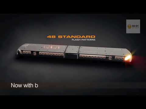 ECCO 12+ Series Vantage LED Lightbar available from the Dun Bri Group