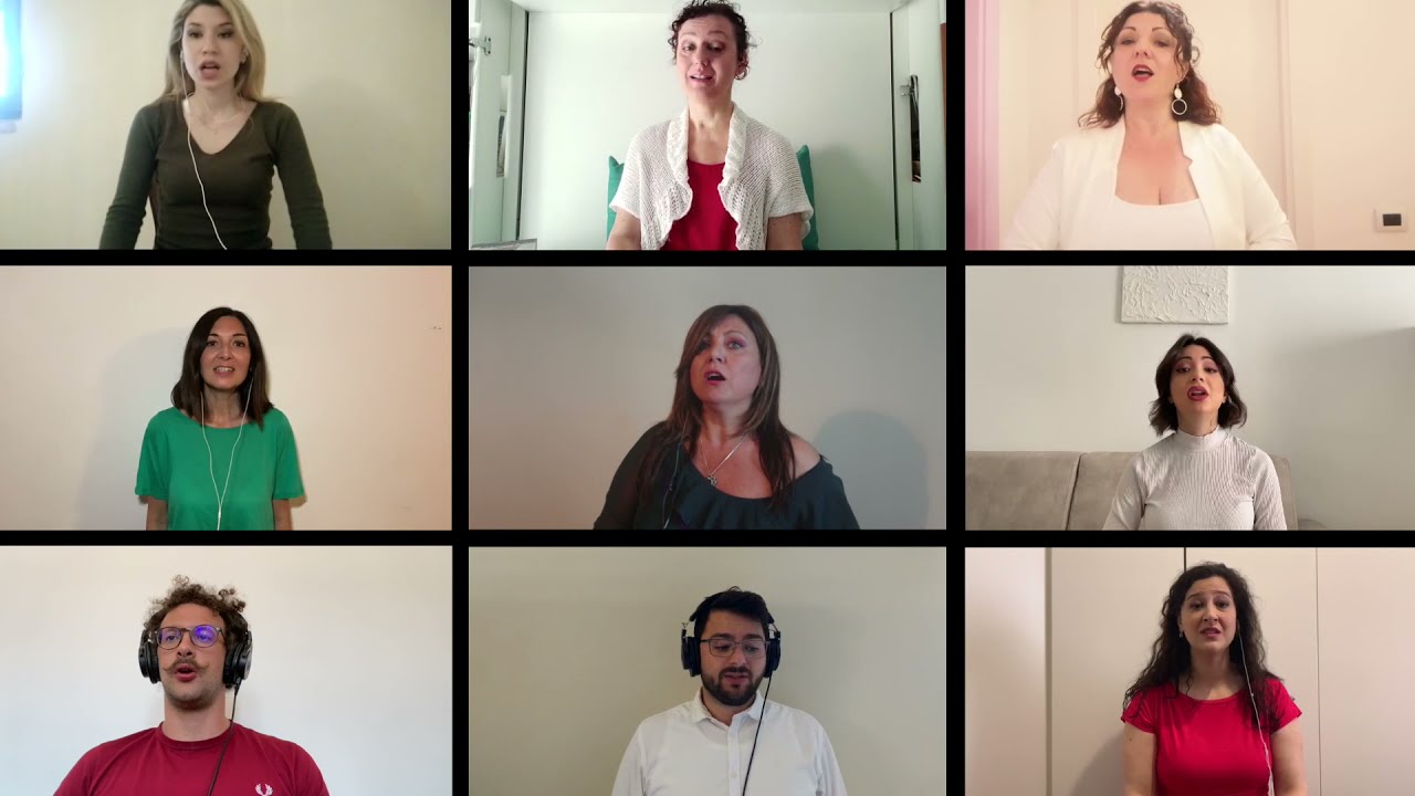 CANTO DEGLI ITALIANI - INNO DI MAMELI - VIRTUAL CHOIR 2021