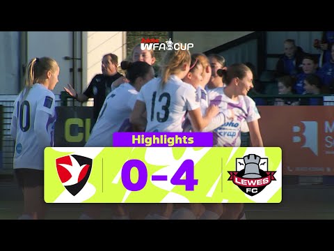 Leah Lane At The Double | Cheltenham Town 0-4 Lewes FC | Second Round | Adobe Women's FA Cup 2025-26
