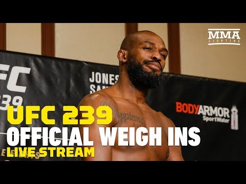 UFC 239 Official Weigh-ins Live Stream - MMA Fighting