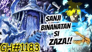 One Piece 1183 Spoiler SHOCKING! Sanji In Action! Binanatan Si Rain God Zaza!