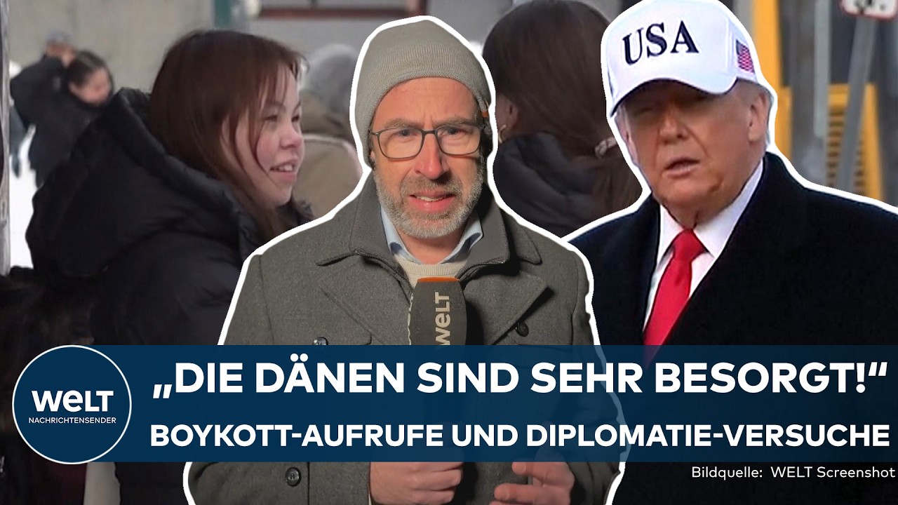 ANGST IN GRÖNLAND: Trumps Territorialanspruch besorgt die Dänen | Showdown im Weißen Haus