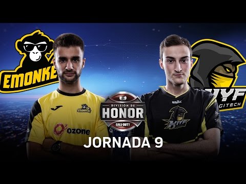 EMONKEYZ VS KIYF LOGITECH - #CoDHonor9 - Jornada 9 - T11