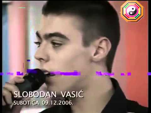 Slobodan Vasic - Prvi snimak sa 14 godina - (TV Pink)