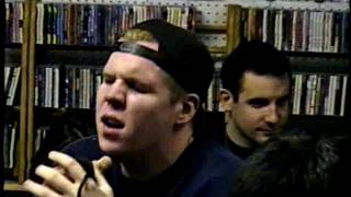 Damnation AD "Hanged Man" record release in-store Jan. 1995 3/5