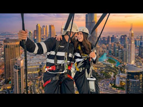 مفاجأة عيد الحب ❤️ من الطابق 52 !!