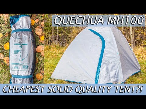QUECHUA MH100 2 PERSON TENT from Decathlon Full Review | Cheapest Available Solid Quality Tent?!