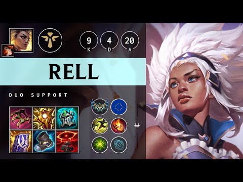 Rell Support vs Lulu - EUW Challenger Patch 25.08