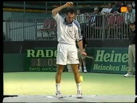 Davis Cup 1999 R1 - Federer vs Pozzi (Part 3)