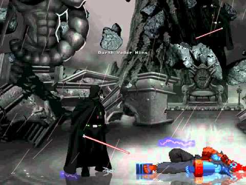 Cyber Akuma vs Darth Vader Battle 2