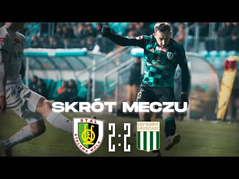 SKRÓT: Stal Stalowa Wola - Olimpia Grudziądz 2:2