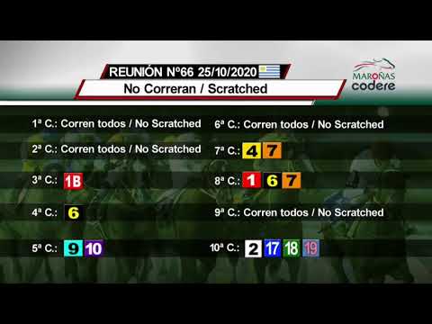 CARRERAS MARONAS 25 DE OCTUBRE 2020- WWW.MARONASONLINE.COM