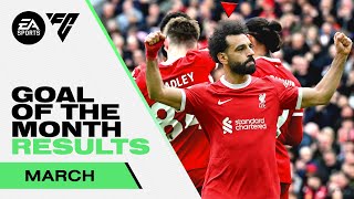 March Goal of the Month | Darwin Nunez Last Minute Winner & Mo Salah Finish! | Liverpool FC