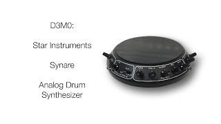 Video thumbnail for Demo - Star Instruments Synare Analog Drum Snare Synthesizer by Here On Earth Studio