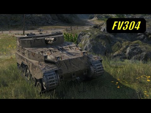 World of Tanks - FV304 - Mountain Pass #2
