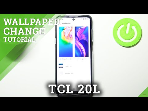 How to Change Wallpaper in TCL 20L – Refresh Display Look