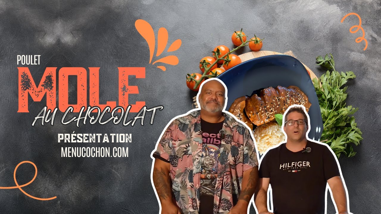 Poulet Mole (Mole Poblano Mexicain)