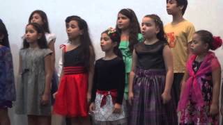 preview picture of video 'Coro Infantil del Colegio Modesta Bor: Niño Lindo'