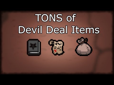 Book of Belial + Bag of Crafting - TONS of Devil Items! (The Binding of Isaac: Repentance)