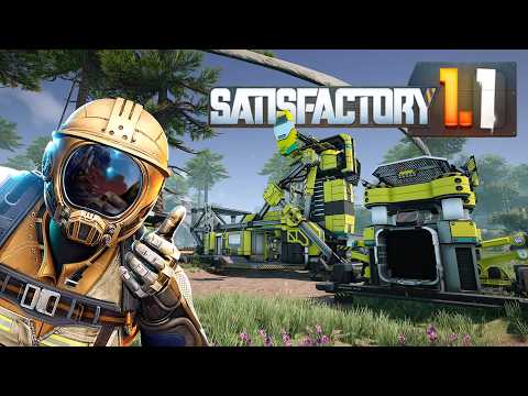 SATISFACTORY  1.1 - A PERFECT Start to a PERFECT Factory - Let's Play Ep.1
