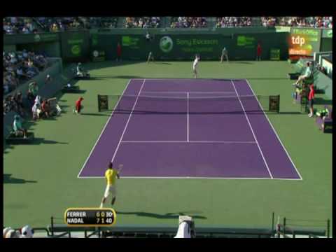 Rafa Nadal vs. David Ferrer, highlights