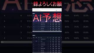 競馬AIくんの予想7/26札幌５Rから１２Rまで #中央競馬予想