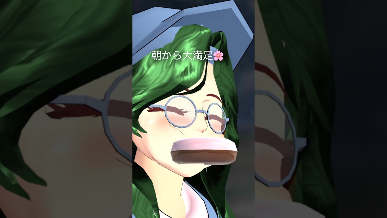 やかましい朝活vlog☀️#カフェ#コーデ #サクラスクールシミュレーター