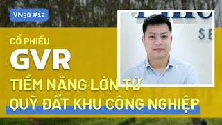 VN30- Cổ phiếu GVR – Tiềm năng lớn từ chuyển đổi đất cao su sang khu công nghiệp