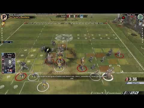 Blood Bowl - Undead vs Necromantic - UKBBL