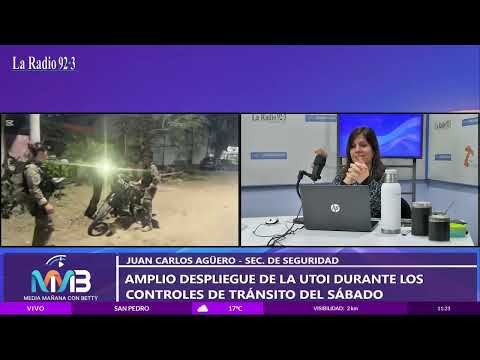 Operativos de seguridad durante el San Pedro Country Music Festival