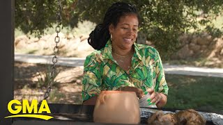 Singer Kelis cooks up some Geechee-style rice, speaks on food and culture | GMA