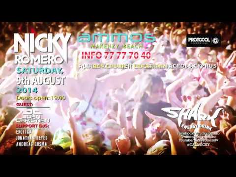 Nicky Romero at ammos beach bar