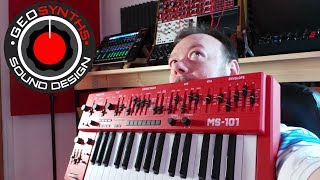 Video thumbnail for GEOSynths - Synth Show Reviews - Behringer MS-101 Monosynth by GEOSynths