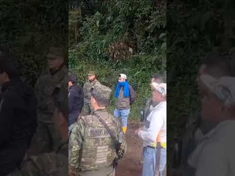 🚨Cotopaxi | Las comunidades de Las Pampas, cantón Sigchos, denuncian la presencia de personas