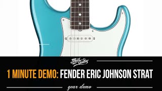 Video thumbnail for 1 Minute Demo: Fender Eric Johnson Stratocaster by Max Guitar B.V.
