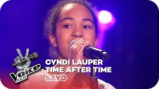 Cyndi Lauper - Time after time (Sayo) | Blind Auditions 2016 | The Voice Kids | SAT.1