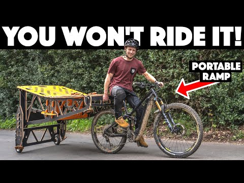 I BET YOU WON'T HIT THIS HUGE DROP I BUILT!!