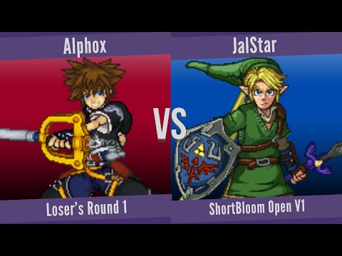 Alphox (Sora) vs. JaiStar (Link, Ichigo) - SSF2 Loser's Round 1 - ShortBloom Open