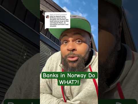 Banks in Norway do WHAT?! 🤯🇳🇴 #beitostølen #norge