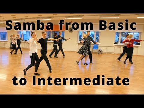 Wie man Samba von Basic bis Intermediate tanzt / Tanzübungen und Schritte