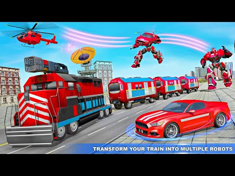 Train Robot Car Game – Helicopter Robot Game 2021 IOS / Android Robot Games