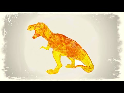 Крутой 3D пазл! СОБИРАЕМ Динозавра 'Тиранозавра' 3D puzzle Dinosaur 'Tyrannosaur' toy