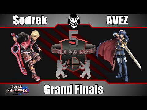 TSU5 - Sodrek (Shulk) Vs. AVEZ (Lucina) - Grand Finals - Super Smash Bros. 4 Wii U