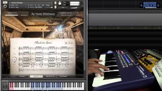 Video thumbnail for Native Instruments Action Strings review - SoundsAndGear by SoundsAndGear
