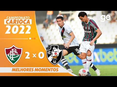 FLUMINENSE 2 X 0 VASCO | MELHORES MOMENTOS | 9ª RODADA CARIOCA 2022 | ge.globo