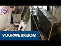 Vuurwerkbom door brievenbus veroorzaakt flinke schade in woning - OMROEP WEST