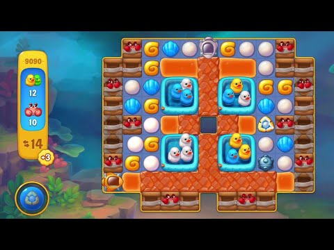 @Fishdom Win Strikes Level 9083 - 9090